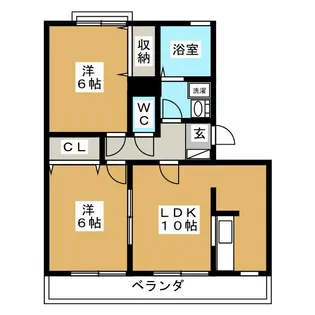 アドバンス日吉【3階】の間取り