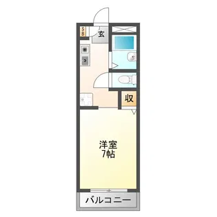 カーサ・トレディーチ【2階】の間取り