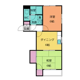 へーベルメゾン・アサヒB棟【1階】の間取り