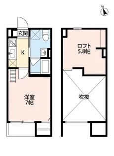 Attin【2階】の間取り