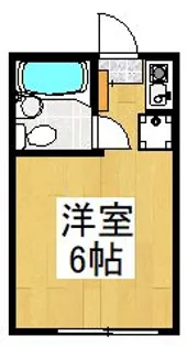 エクセル小川【2階】の間取り