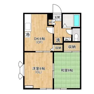 シャンボール青葉I【1階】の間取り