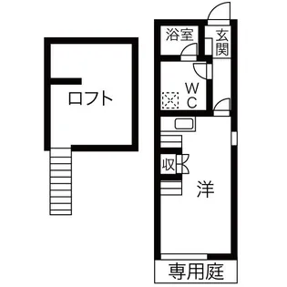 リーフ笠寺【1階】の間取り
