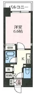 エスティメゾン神田【6階】の間取り