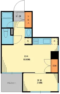 平井ビル【5階】の間取り