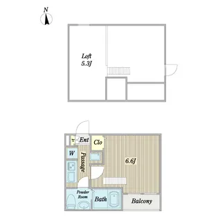 グレース・K【3階】の間取り