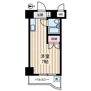 エレガンス綾瀬6【3階】の間取り