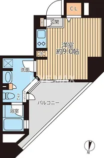 プライマルフロント錦糸町【7階】の間取り