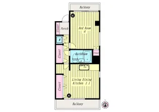 SAKURA【2階】の間取り