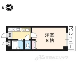ユーロモダンビル【4階】の間取り
