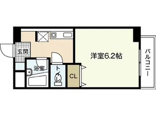 パドマハイツキドII【4階】の間取り
