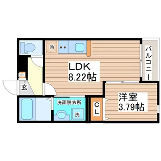 サン・エフ【2階】の間取り