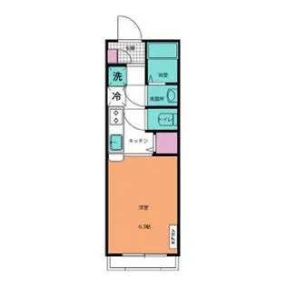 ND郡山【3階】の間取り