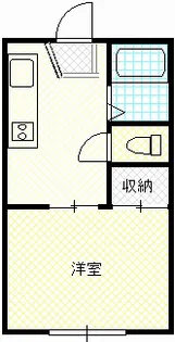 クレスト弐番館【2階】の間取り