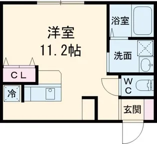 Sustainable I【2階】の間取り