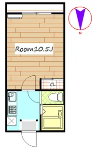 M‘s ISHIHARA【3階】の間取り