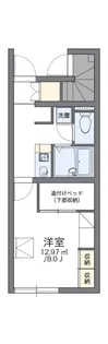 レオパレス富士吉田【1階】の間取り