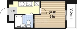 ベルメゾン相川【5階】の間取り