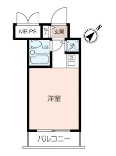 ライオンズマンション磯子第2【2階】の間取り