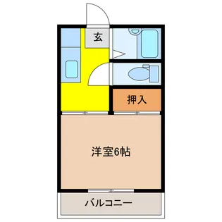 ルミエール泉【2階】の間取り