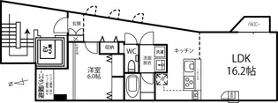 ビサンテ恵比寿【3階】の間取り