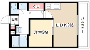 ジュネス平和ヶ丘【2階】の間取り
