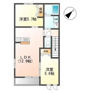 アリエッタ【2階】の間取り
