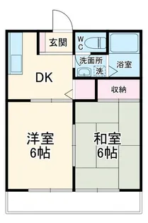 スモールバレー C【1階】の間取り