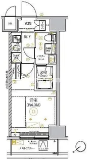 RELUXIA GRANDE 横濱吉野町【7階】の間取り