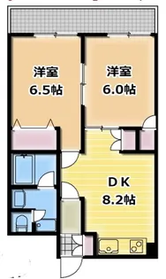 ロワール豊玉【4階】の間取り