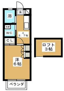 DAIYU-十九番館【1階】の間取り