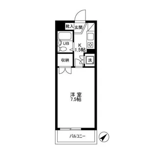 パレ・ドール武蔵野台II【2階】の間取り