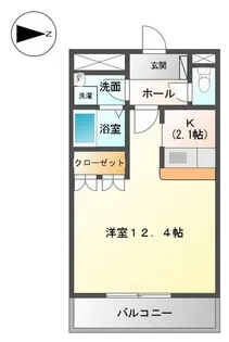 サイネリア丸美【2階】の間取り