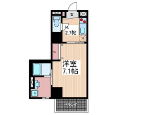 maison felicia【7階】の間取り