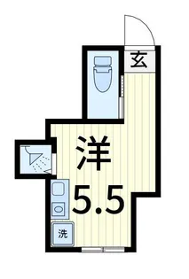 TOKYOβ竹ノ塚10【1階】の間取り
