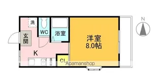 サンシティ杉山III【4階】の間取り