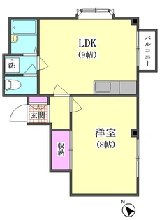メゾンビラ鵜の木【3階】の間取り