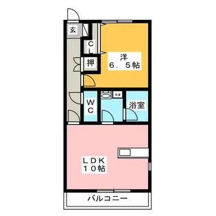 フォートレス【1階】の間取り