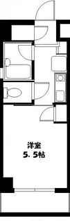 マツキビル【5階】の間取り