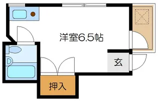 ストークハイツ久保田【1階】の間取り