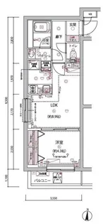 ARCOBALENO BUBAIGAWARA【2階】の間取り