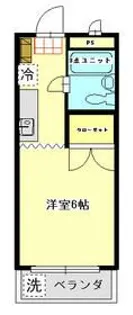 ストークマンション小礒【3階】の間取り