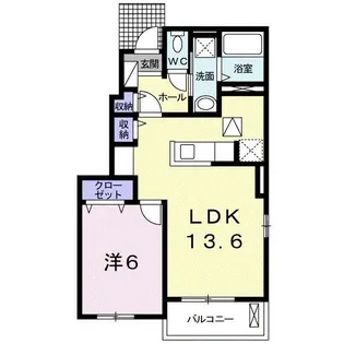 ユニゾン α【1階】の間取り