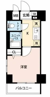 メインステージ銀座【5階】の間取り