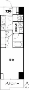 ルーブル池袋弐番館【11階】の間取り