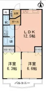 グローサーベア【1】【2階】の間取り