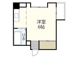 出汐レスト【3階】の間取り