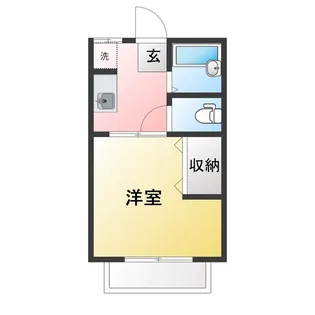 パナ高ヶ坂2【2階】の間取り