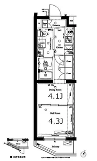 アークマーク三軒茶屋【1階】の間取り