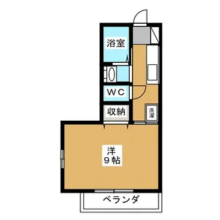 レジデンシアミヤマエ【1階】の間取り